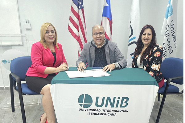 UNIB renueva su convenio con Puerto Rico & Florida Recovery Academy